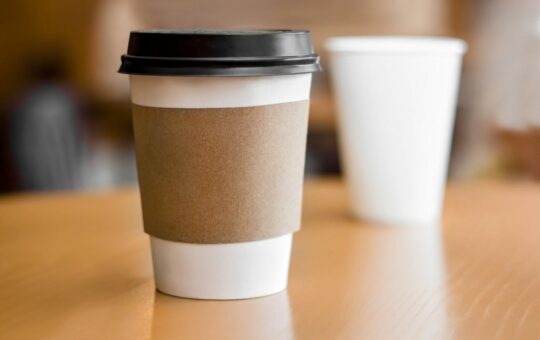 disposable coffee cup sleeves